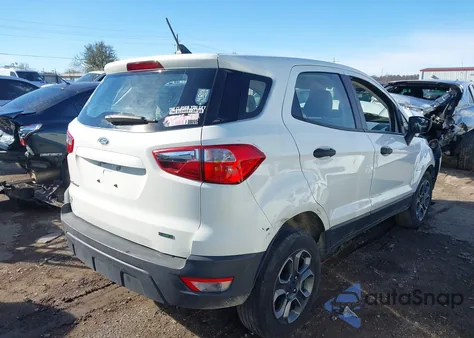 2020 Ford Ecosport S from USA, damaged, VIN MAJ3S2FE1LC355886
